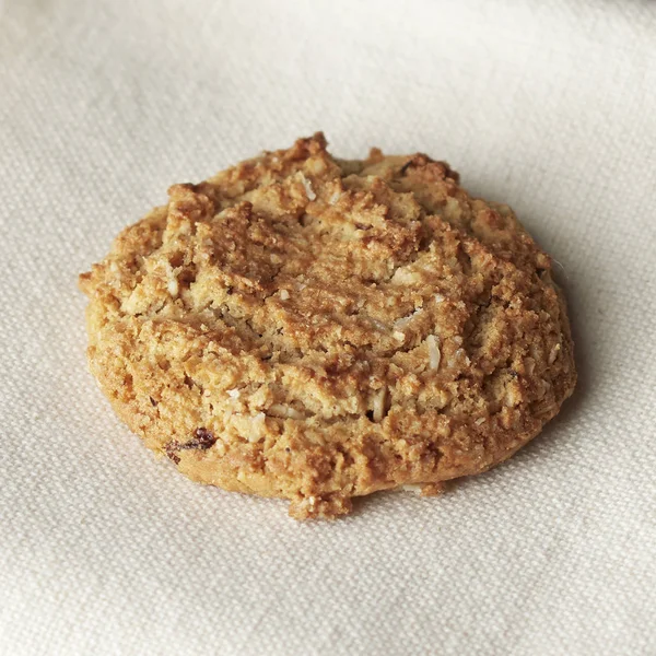 Ahşap Arka Plan ile Çanak Sağlıklı Avena Çerezler