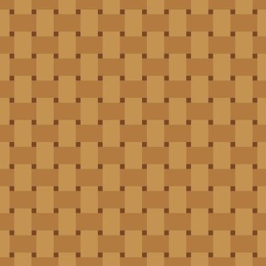 Sepet dikişsiz desen difa. Hasır tekrarlayan doku. Örgü sürekli arka plan o. Geometrik vektör illüstrasyon