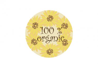 Çiçeklerde %100 organik