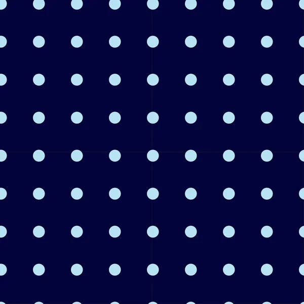 Nahtloses Muster Helle Tupfen Auf Blauem Hintergrund Vektor Illustration — Stockvektor