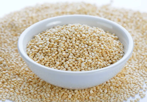 Quinoa Beyaz Kase — Stok fotoğraf