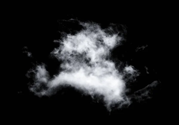 Nubes Sobre Fondo Negro — Foto de Stock