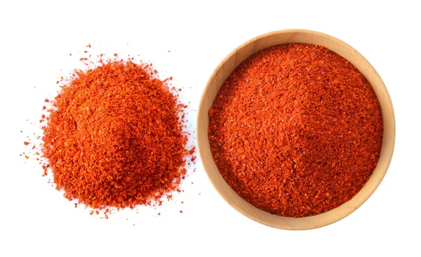 Cayenne Pepper White Background — Stock Photo, Image