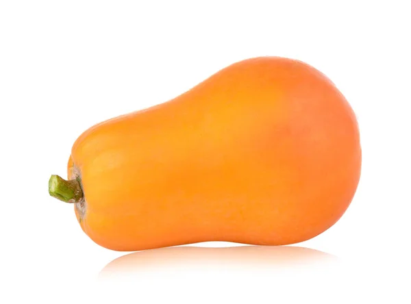 Papaya Белом Фоне — стоковое фото