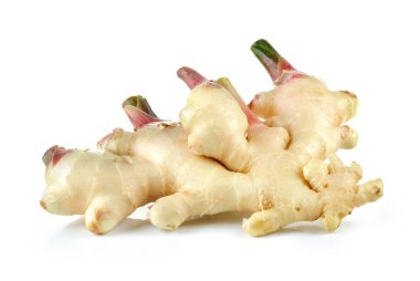 Beyaz arkaplanda kızıl