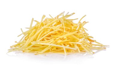  Beyaz arka plan üzerinde zencefil dilim