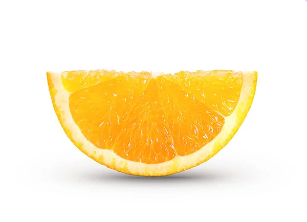 Orange Slice Isolated White Background — Stock Photo, Image