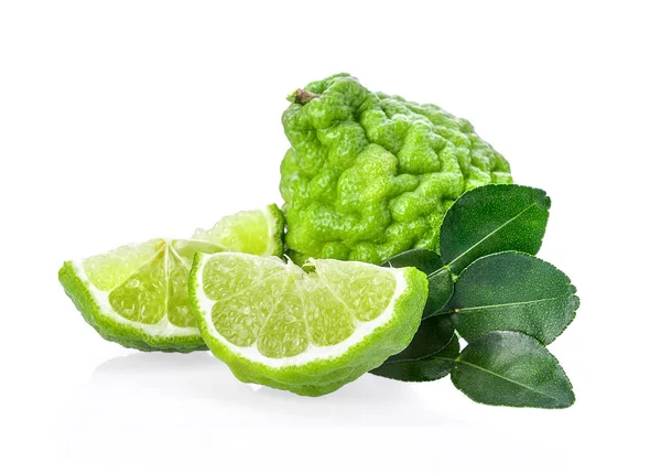 Bergamot บนพ นหล ขาว — ภาพถ่ายสต็อก