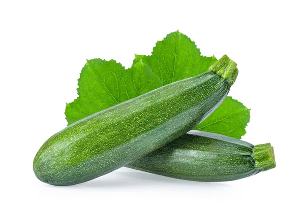 Zucchini Vegetables Isolated White Background — Stock Photo, Image
