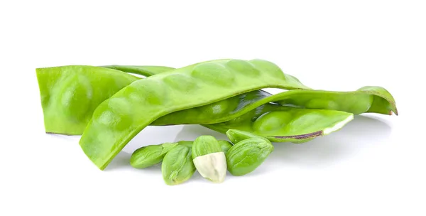 Bitter Bean White Background — Stock Photo, Image