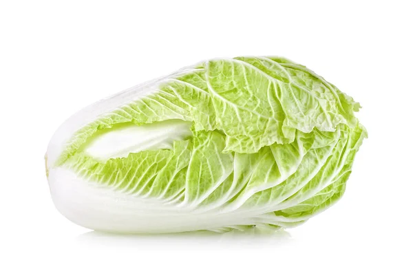 Chinese Cabbage White Background — Stock Photo, Image