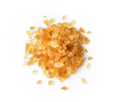 çakıl şeker beyaz arka plan üzerinde