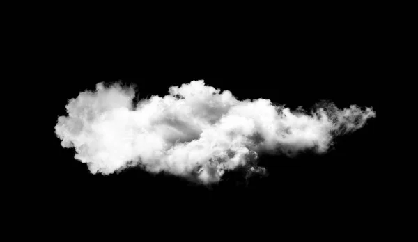 Seltsame Wolke Auf Schwarzem Hintergrund — Stockfoto