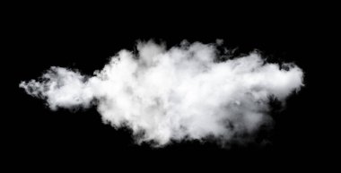 Siyah arkaplanda beyaz bulutlar