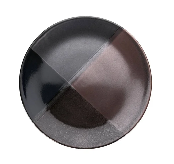 Ceramic Plate Isolated White Background — Stock Photo, Image