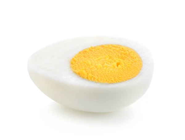 Boiled Egg Isolated White Background — Stock Photo, Image