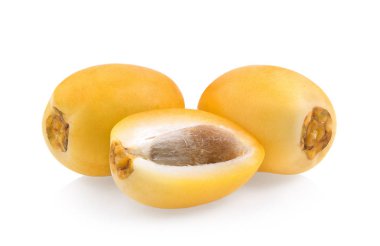 hurma taze meyve whitebackground