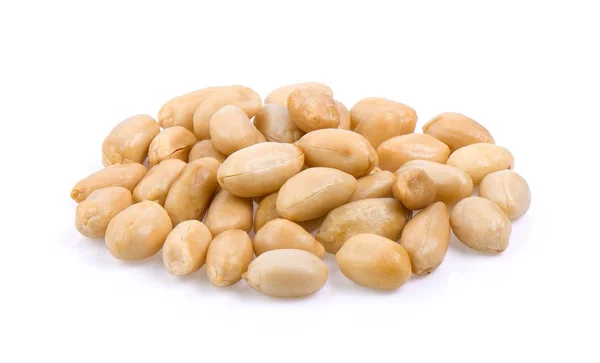 Peanuts Isolated White Background — Stock Photo, Image