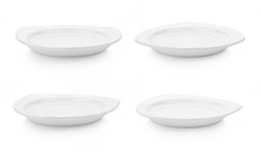 plaka beyaz arka plan üzerinde kümesi