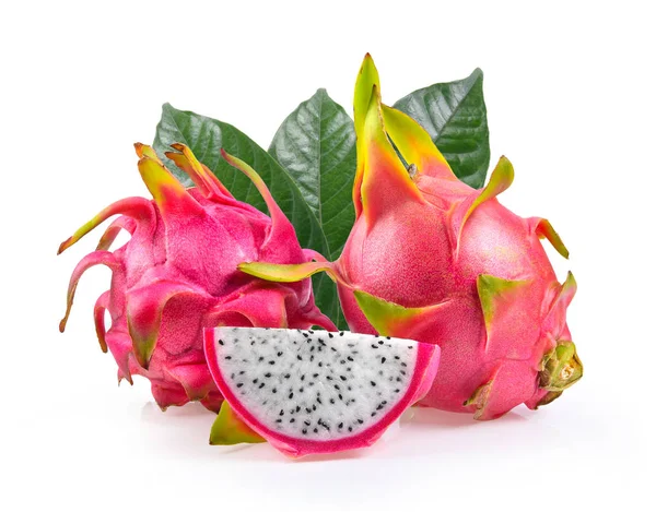 Dragon Fruit Isolated White Background — Stock Photo, Image