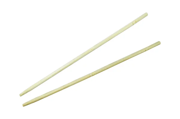 Chopsticks bambu japon beyaz arka plan üzerinde kırpma yolu ile izole