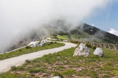 Milli Parkı o Majella Abbruzzo içinde trakking