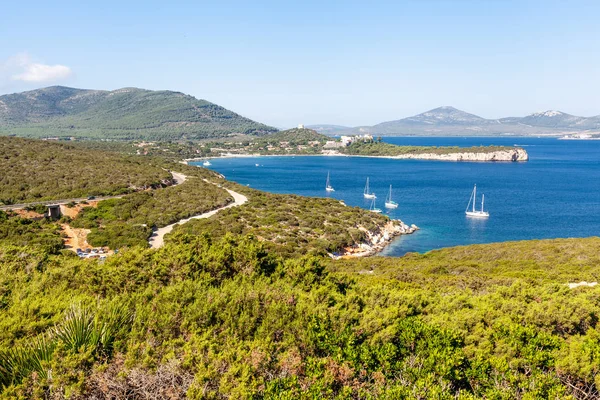 Vista Del Porto Conte Capo Caccia — Foto Stock