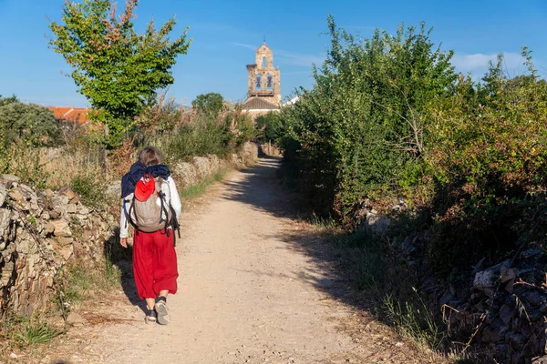 Walking Route Santa Catalina Somoza — Stock Photo, Image