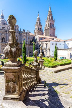 Rota di üzerinde yürüme Santiago di Compostela, Katedrali