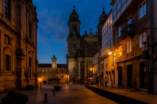 Rota Üzerinde Yürüme Santiago Compostela — Stok fotoğraf