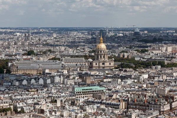 Séta Utcákon Párizs Eiffel Torony Panoráma — Stock Fotó