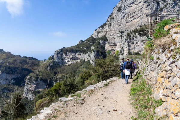 İtalya, Amalfi , Amalfi sahil , Amalfi sahil Sentiero degli Dei 