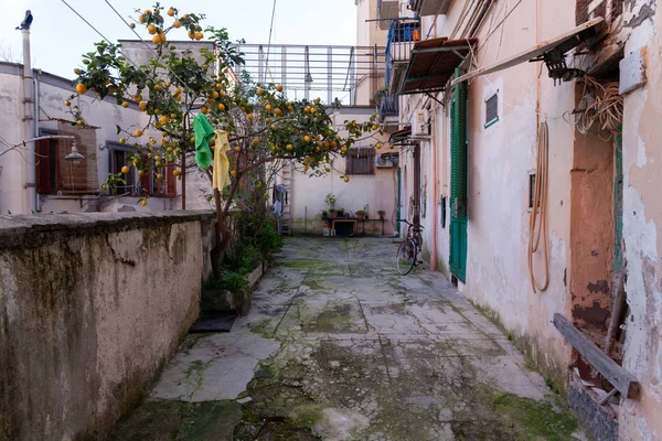 Itálie, Neapol, pohled na Saint Martino — Stock fotografie