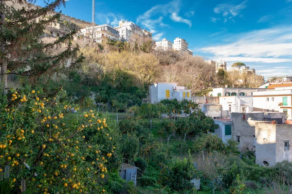 Italy, Naples, view oh Saint Martino — Stock Photo, Image