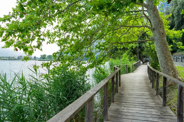 Italien, toblino, tentino alto adige — Stockfoto