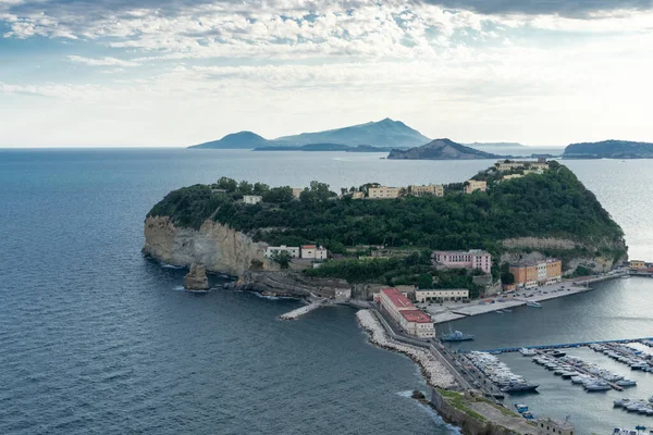 View Island Nisida Gulf Pozzuoli — Stock Photo, Image