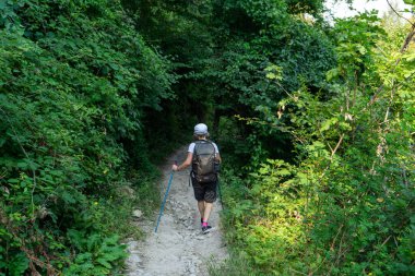 İtalya Bologna Florence, Tuscan-Emilian Apeninlerinde Dei yürüyüşü