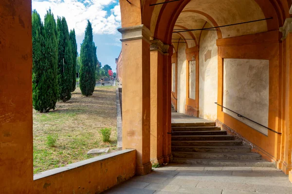 Italien Bologna Florenz Fuß Wanderung Von Dei Trekking Auf Dem — Stockfoto