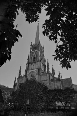 Petropolis, Rio De Janeiro/Brezilya. Şub 24 2019: Pe Katedrali
