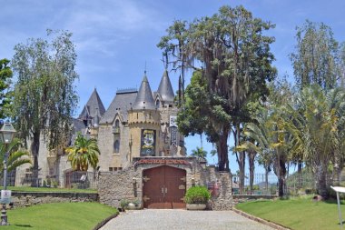 Petropolis, Rio De Janeiro/Brezilya. 22 Şubat 2019: Itaipava Kalesi.