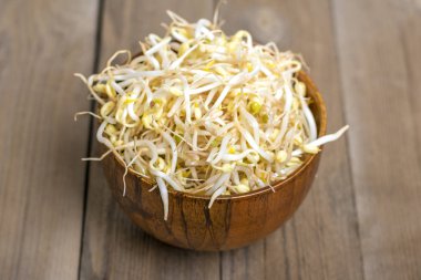 Kasede buğday çimi, sağlıklı yiyecek. 