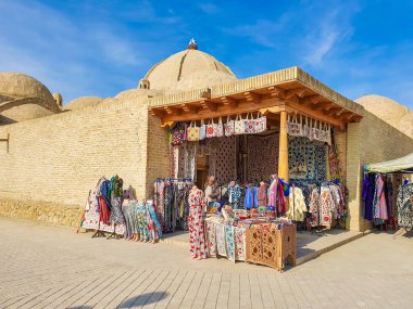 Orta Asya. Özbekistan, Buhara Şehri Eski Mimari.