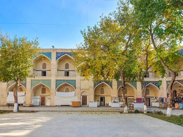 中央アジア ブハラ市ウズベキスタン古代建築 — ストック写真