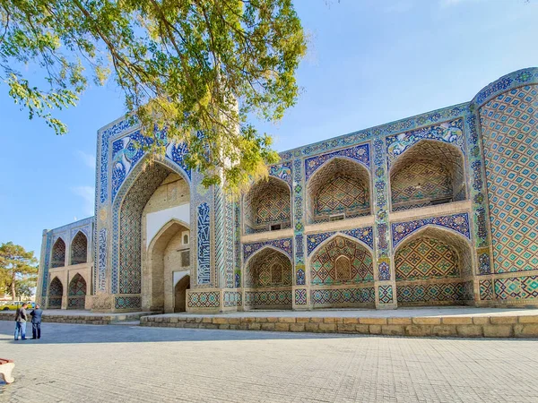 Střední Asie Uzbekistán Město Bukhara Starověká Architektura — Stock fotografie