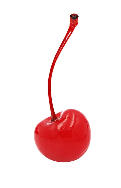 Maraschino vişne şekeri kokteyli beyaz arka planda kırpma yolu ile izole edilmiş..