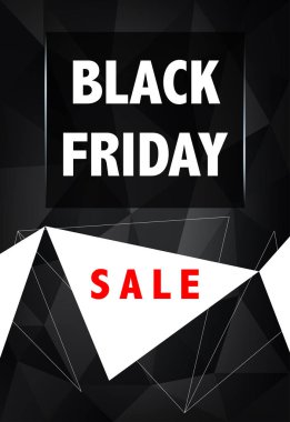 Siyah Cuma satış soyut vektör arka plan