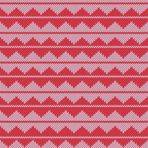 Carte avec fond abstrait tricoté sans couture — Image vectorielle