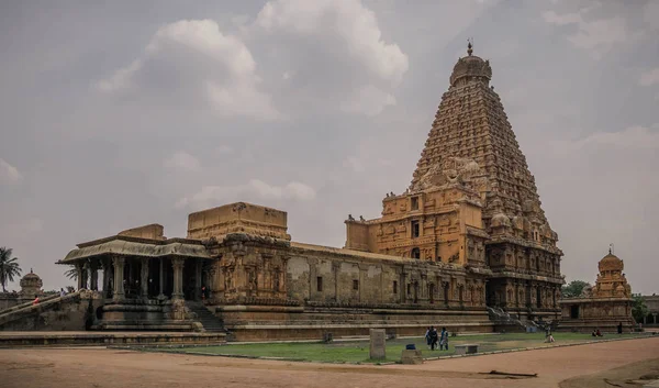 印度坦贾武尔的布里哈迪什瓦尔神庙 — 图库照片