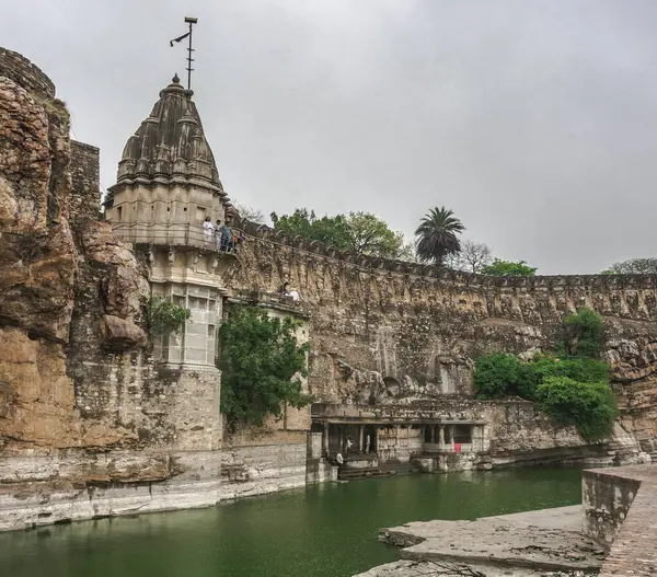 India Grootste Fort Chittorgarh — Stockfoto