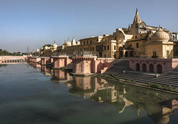 Ayodhya Výslovnost Starobylé Město Indii Známé Jako Centrum Pouti Považován — Stock fotografie